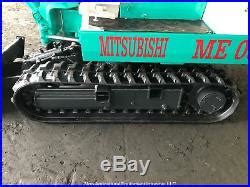 mitsubishi me08 mini excavator|Mitsubishi ME08 Mini Excavator With Hydraulic Thumb.